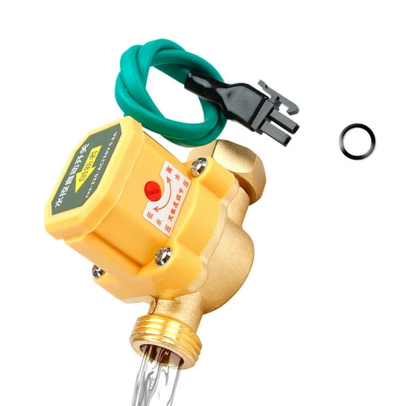 Giaone Automatic Water Flows Sensor Switch Intelligent Water Pump Flows Sensor with Adjustable Sensitivity for Boosters Pump