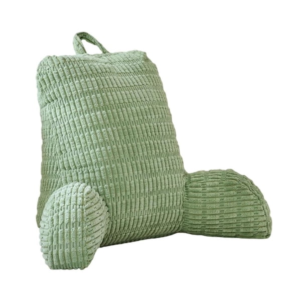 Giaone Backrest Cushion With Arms And Large Back Cuddle Pillow For Reading Watching Or Working Art Bed Sofa Floor