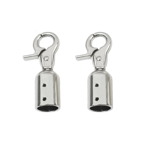 Giaone Bag Metal Buckles Bag Handle Strap End Caps Hook Lobster Snap Clip Clasp Buckle