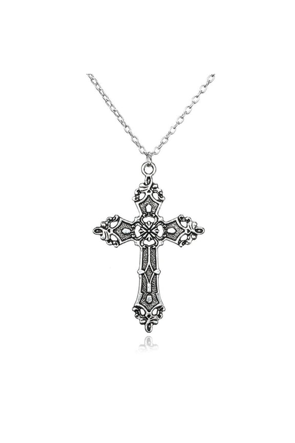 Baroque Embossed Clavicle Chain Punk Goth Jewelry Accessories Choker for Women