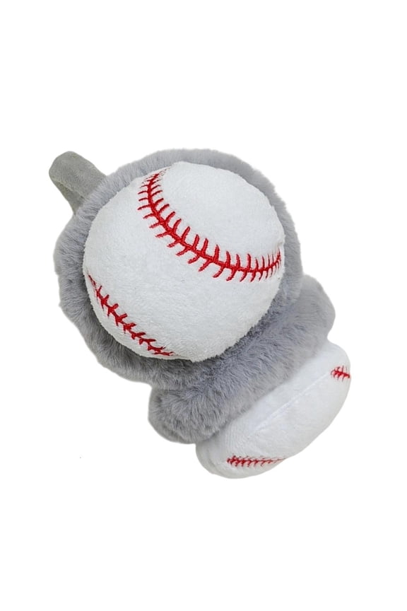 Basketball Design EarMuffs Cold Weather Ear Warmers Kids Head Accessory