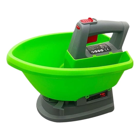 Giaone Battery Powered Spreaders with 7 Adjustable Speeds Easy Operations for Vegetables Flowers and Small Grains