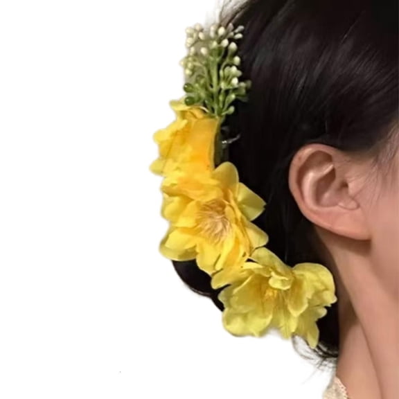 Giaone Blossom Hair Accessory Fashion Styling Updos Ponytails Special Occasion