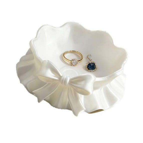 Giaone Butterfly Bowknot Themed 3D Printed Decorative Tray Suitable For Rings Bracelets And Other Objects