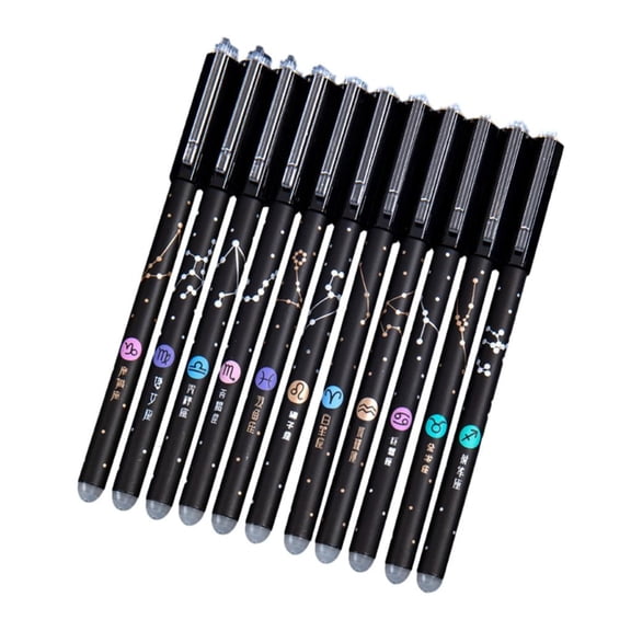 Giaone Cartoon Gel Ink Pen 0.5mm Needle Tip Quick Drying Blue/Black Inks