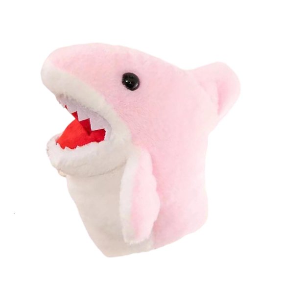 Giaone Cartoon Fish Stuffed Hand Puppet Movable Mouth Plush Toy For Preschool Learning Interactive Storytelling Pretend