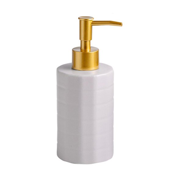 Giaone Ceramic Dispenser Bottle For Bathroom Shower Essential NonToxic Materials