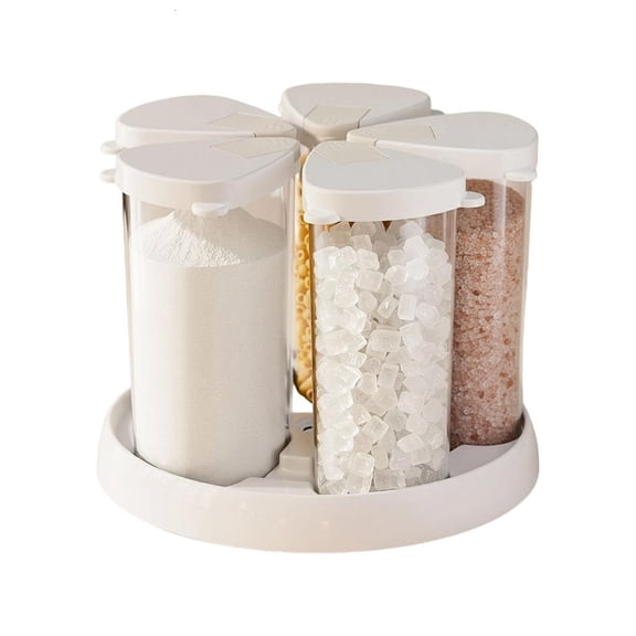 Giaone Cereal Storage Box Visible Inventory Control For Rice Bean Organization