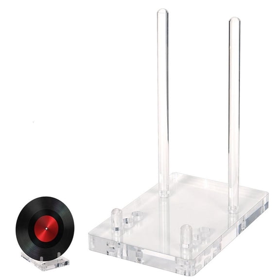 Giaone Clear Acrylic Easel Stand for Displaying Decorative Plates Photo Frame Book