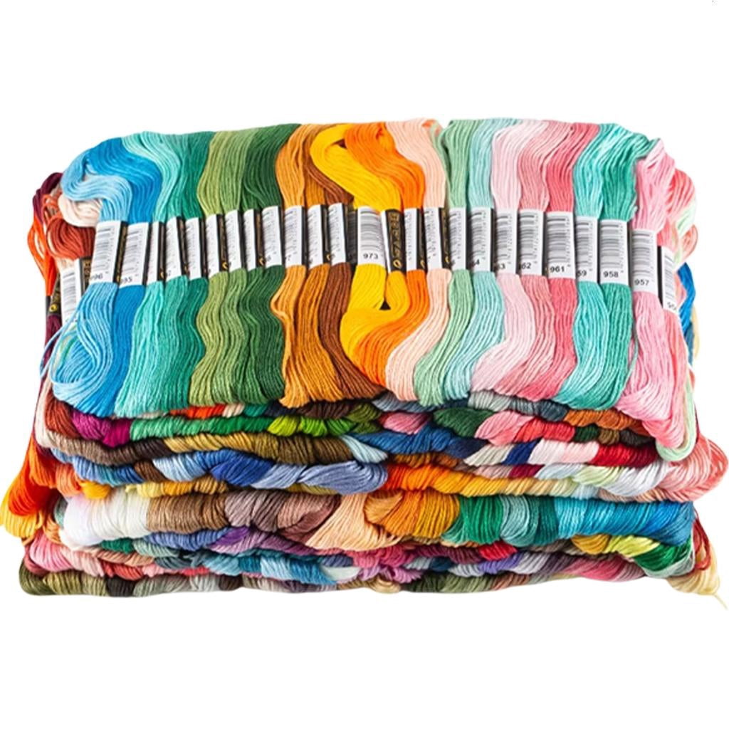 Giaone Colorfast Stitching Thread Embroidery Floss for Creative Embroidery Projects