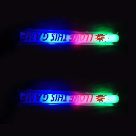 Giaone Colorful LED Glow Stick Flashing Stick Perfect For Festivals Celebration And Outdoor Activity