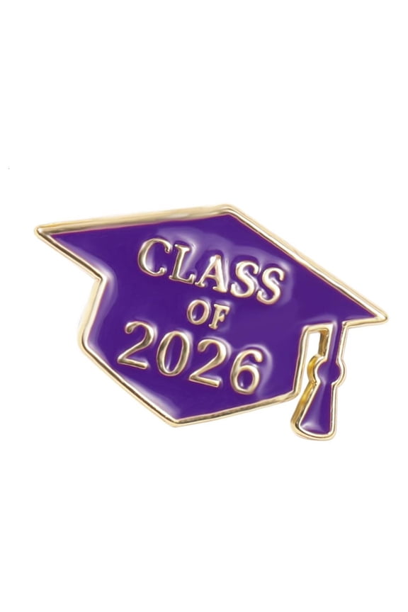 Commemorative Brooch 2026 Graduation Ceremony Pin Elegant Enameled Badge Pin For Students And Alumni