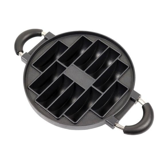 Giaone Convenient 10-Hole Baking Molds Pans Simple Walnuts Cake Cooker