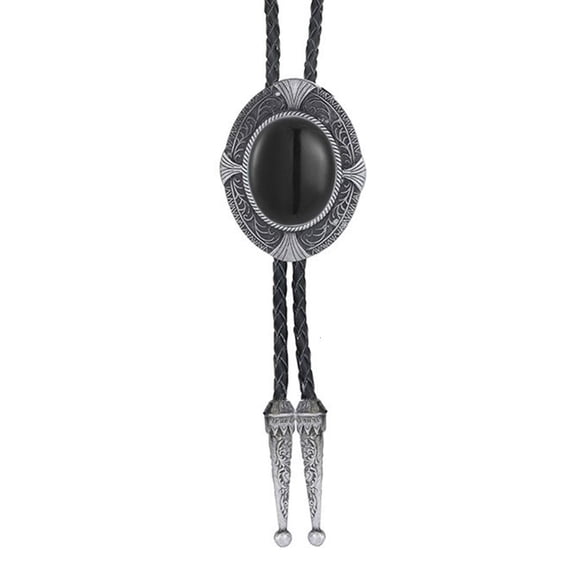 Giaone Country Turquoise Bolo Tie Unisex Shirt Neck Tie Rodeos Rope Tie Necklace