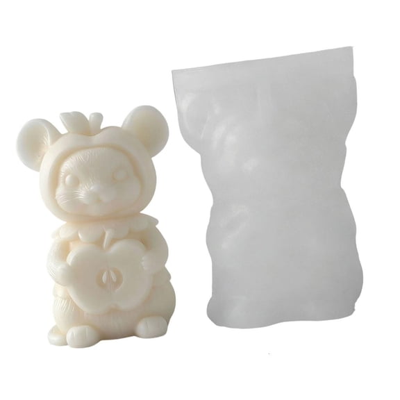 Giaone Creative Mouse Shape Silicone Mold For Heat Crafting Tool Ideal For And Adults