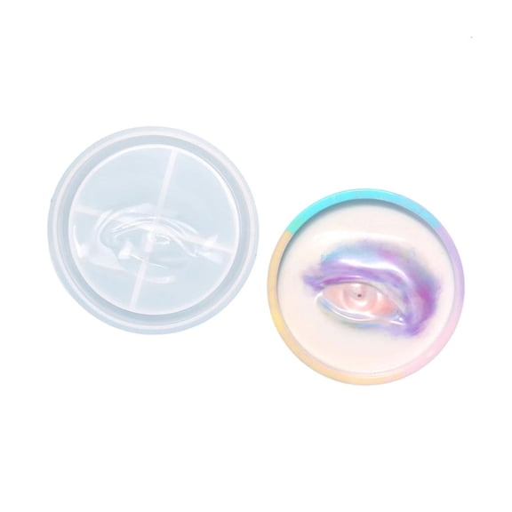 Giaone Creative Silicone Incenses Plate Mold For Unique Home Decoration Epoxy Resin Making