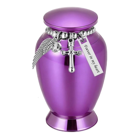 Giaone Cremation Storage Jar Aluminum Alloys Keepsakes Urn for Ashes Compacts Memorials Container