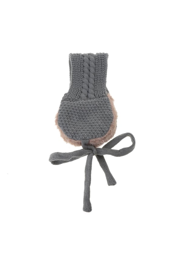 Crochet Woolen Baby Headband Girl Knitted Earmuffs Kids Crochet Ear Warmer