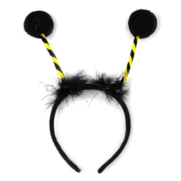 Giaone Cute Bee Antenna Live Broadcast Hair Hoop Woman Headband Makeup Hair Decors