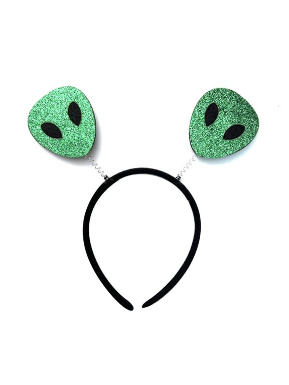 Cute Bouncing Sequins Alien Live Broadcast Hair Hoop Hair Decors