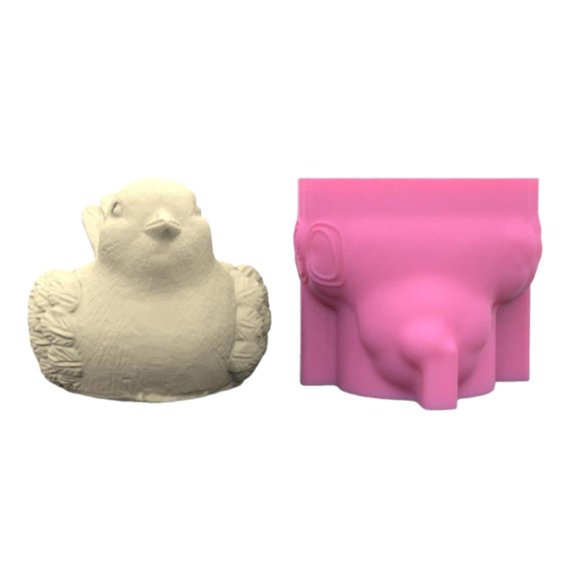 Giaone DIY Candle Cup Molds Bird Shaped Home Decorations Hand-Making Accessories