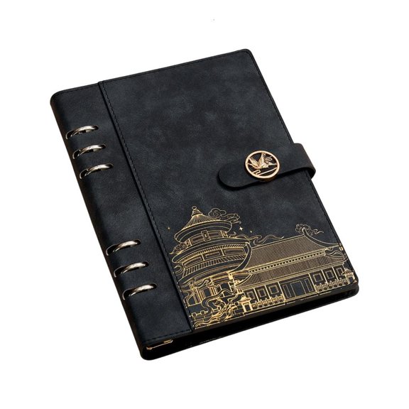 Giaone Detachable Page Notebook Mini Size Professional Academic Use Recycled Paper