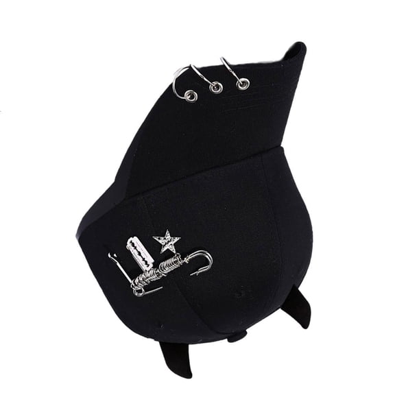 Giaone Devil Horn Hat with Metal Pendant Baseball Caps Cycling Camping Travel Hat