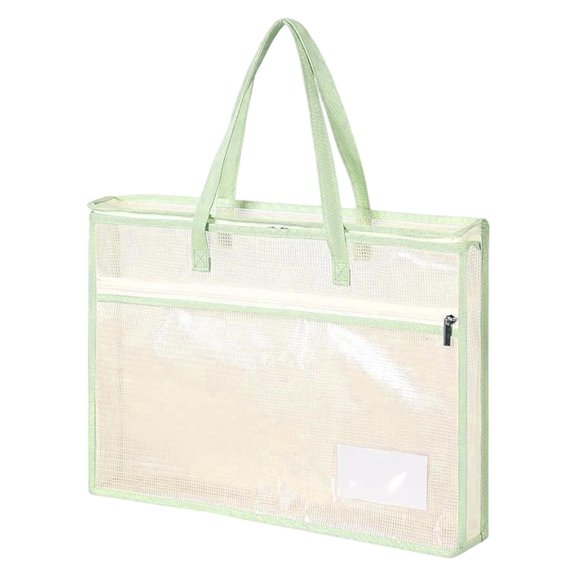 Giaone Double Compartment Sewing Tool Organiser For Flosses Fabric Scissors And Patterns Storage Bag