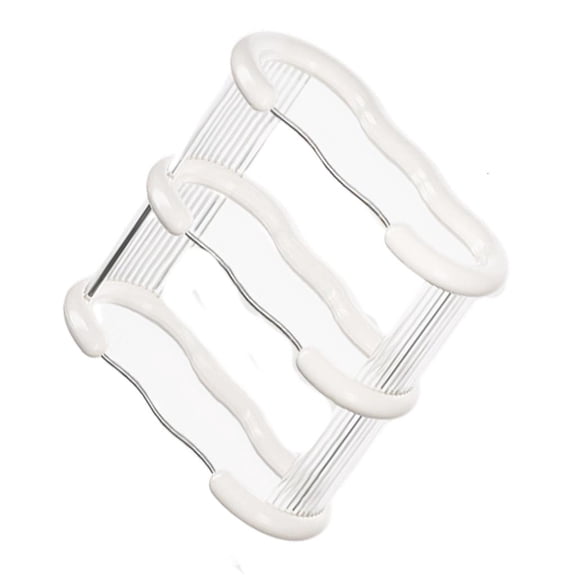 Giaone Easy Move Plastic Cup Storage Shelf For Kitchen Desktop Spaces