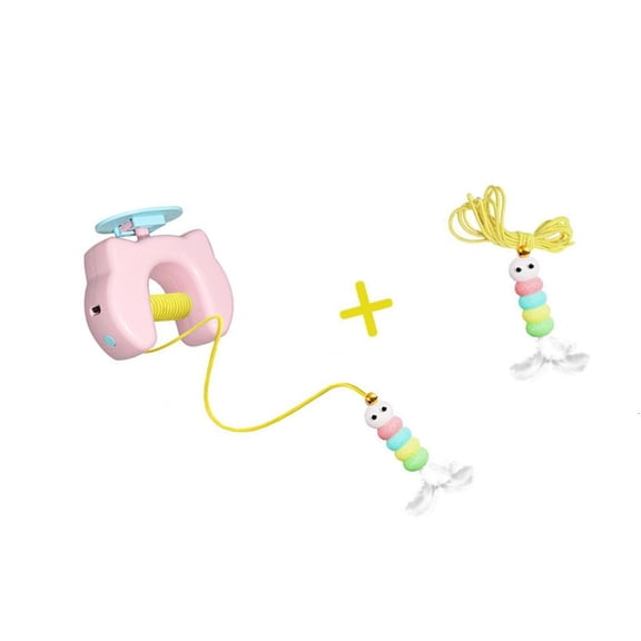 Giaone Electric Cats Teaser Wand Rechargeable Auto-Pleasure Interactively Wand Boredom Relief Toy For Kittens Cats