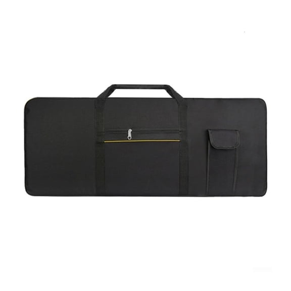 Giaone Waterproof Oxford Fabric Keyboard Bag for 61 Keys with Double Pocket Design