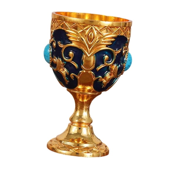 Giaone Elegant Butterfly Engraved Metal Wine Drinking Cup Goblet With European Designs Shot Glass For Home And Party Use