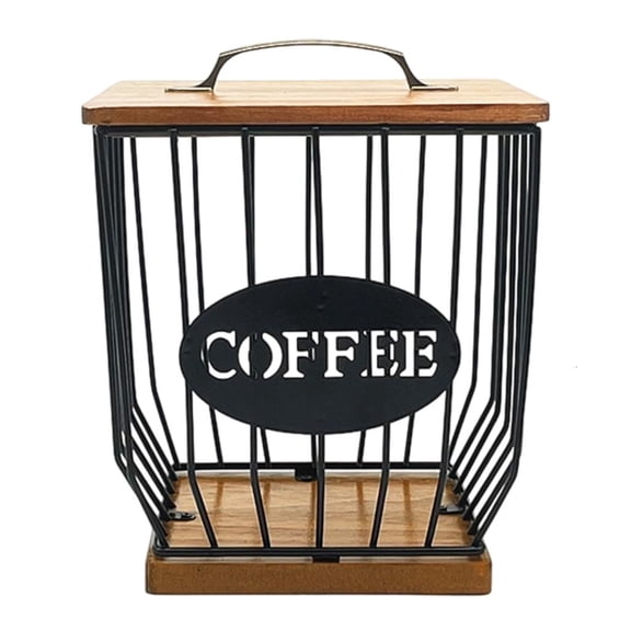 Giaone Elegant Coffee Basket Portable for Easy Access to Your Coffee Supplies