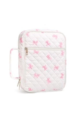 Elegant Quilted Scripture Storage Bag Ideal For Church Travel Gift Giving