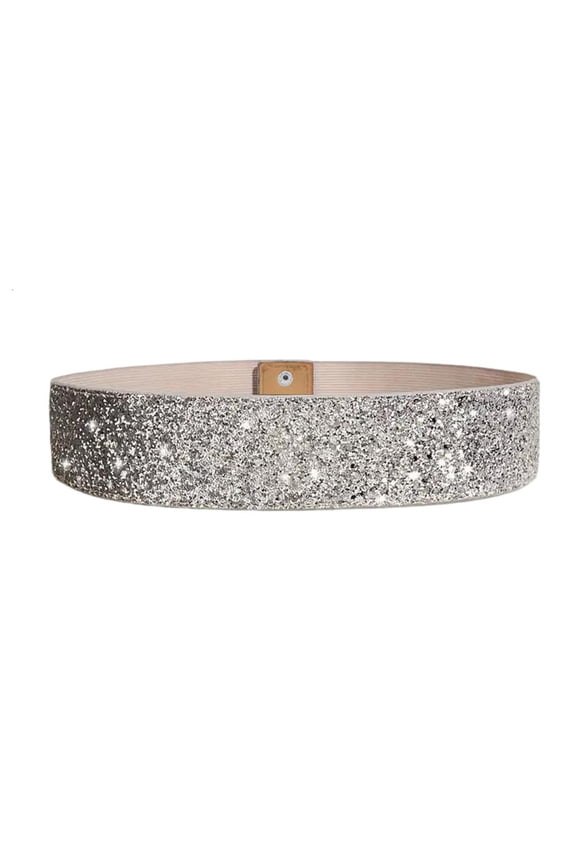 Elegant Sequins Waist Belt Festival Fashion Waistband Evening Dress Belt