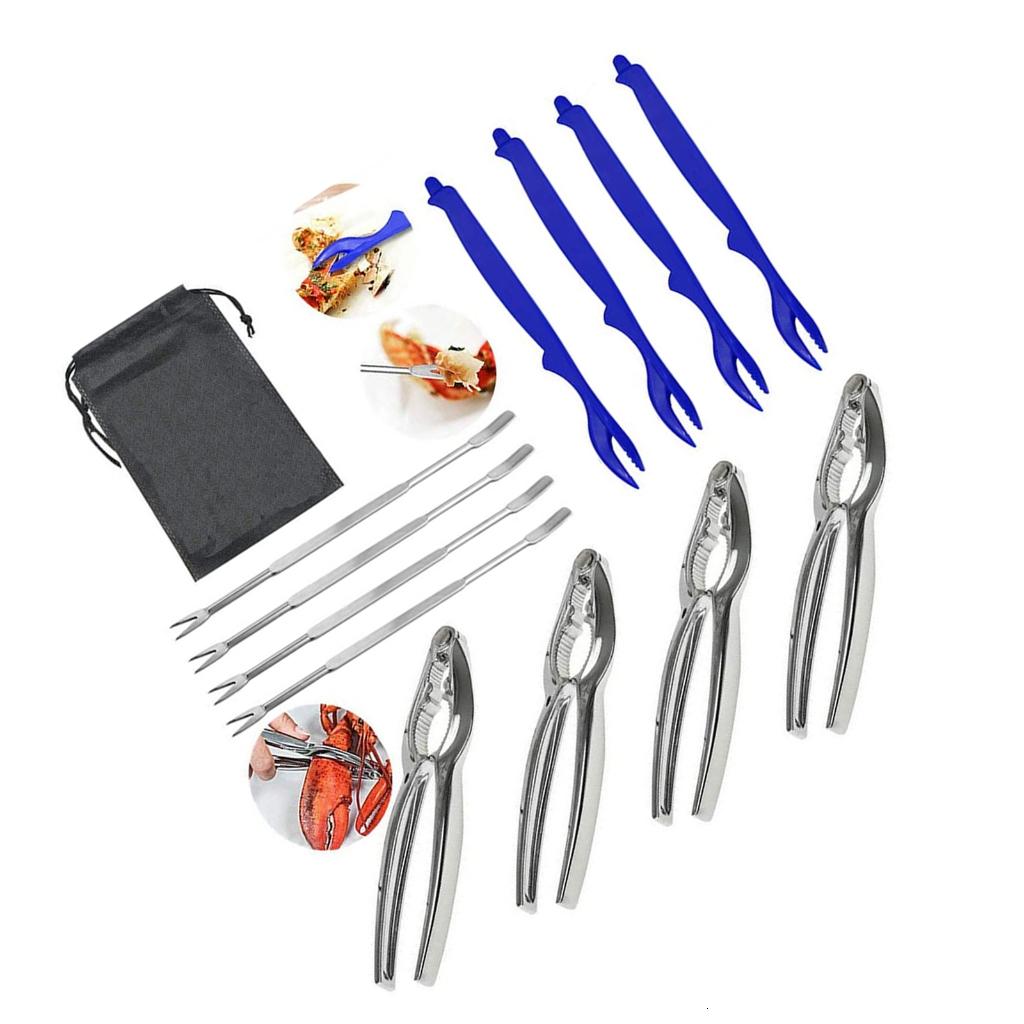 Giaone Ergonomic Seafood Tool Set Efficient Crabs Lobster Shellfish ...