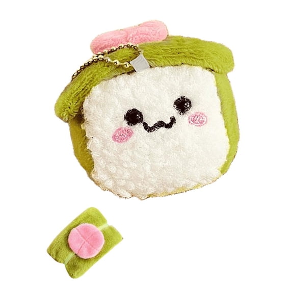 Giaone Creative Mini Sushi Bag Pendant Keychain Bags Charm Decoration For Food Lover