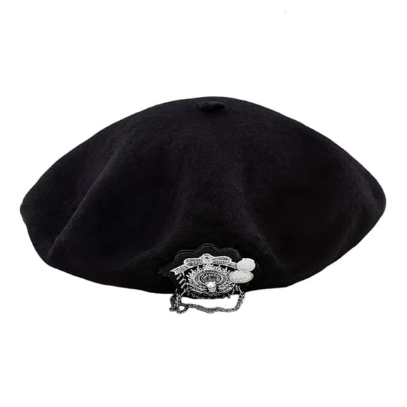 Giaone Fashion Wool Blend Cap for Women Costume Stage Performances Beret Hat