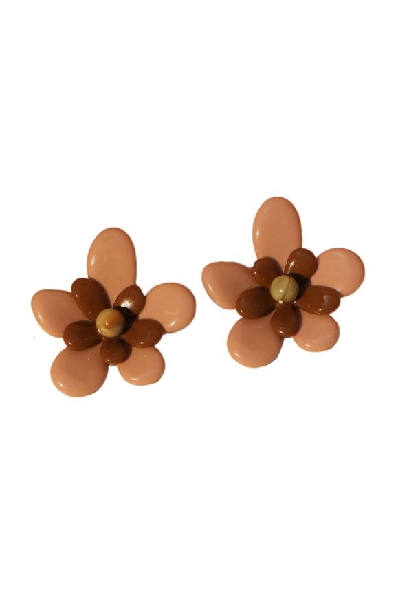 Fashionable Flower Earrings Sensitive Skin Safe Accessories Fashion Jewelry
