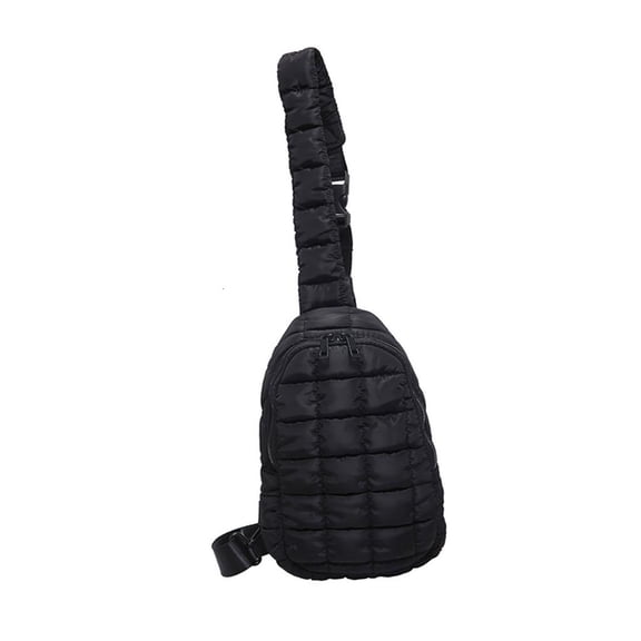 Giaone Multipurpose Puffer Chest Bag with Multiple Interior Pockets for Organization