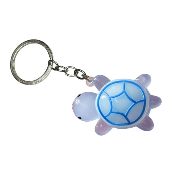 Giaone Trendy Turtles Keychain Soft Rubber Materials Key Chain Fashionable Accessory
