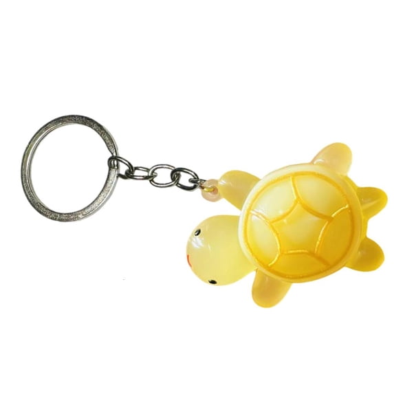 Giaone Trendy Turtles Keychain Soft Rubber Materials Key Chain Fashionable Accessory