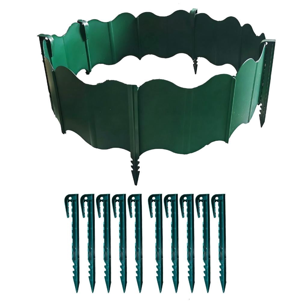Giaone Fence Garden Edging Landscape Edging For Landscaping Flower Bed Border Outdoor Courtyard Edged Fence Garden