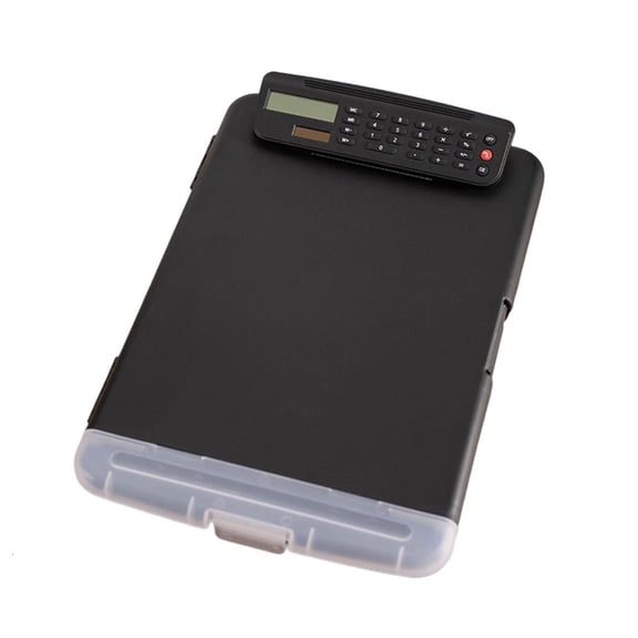 Giaone File Case with Clipboard and Calculator Water Resistant File Organiser Case