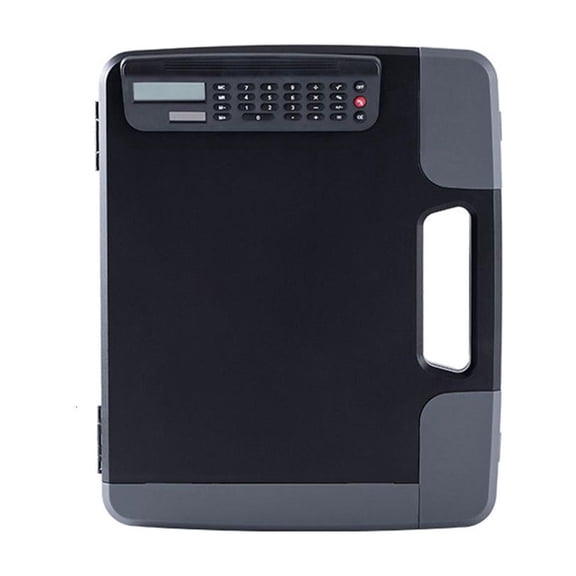 Giaone File Case with Clipboard and Calculator Water Resistant File Organiser Case