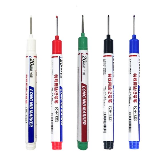 Giaone Fine-tipped long-tipped marker, fine-tipped multi-purpose liner pen