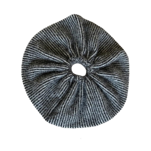 Giaone French Charm Knitted Scrunchies Hair Tie Extra Large Multipurpose Accessory
