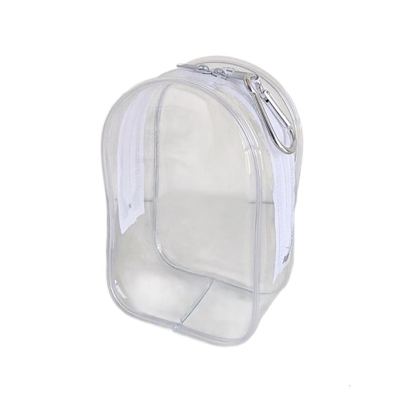 Giaone Friendly Transparent Doll Organizer With Sealed Zipper And Carry Handle