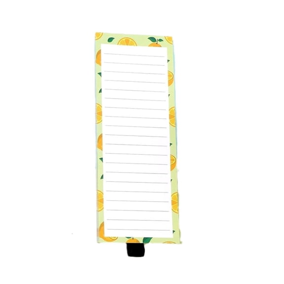 Giaone Fruit Print Grocery List Notepads, Wide Lined Notepads Writing Pad