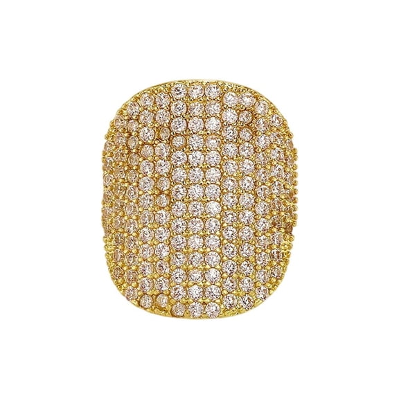 Giaone Glittering Cubic Zirconia Artificial Nails With Multiple Size Options For Copper Construction Stylish Nails